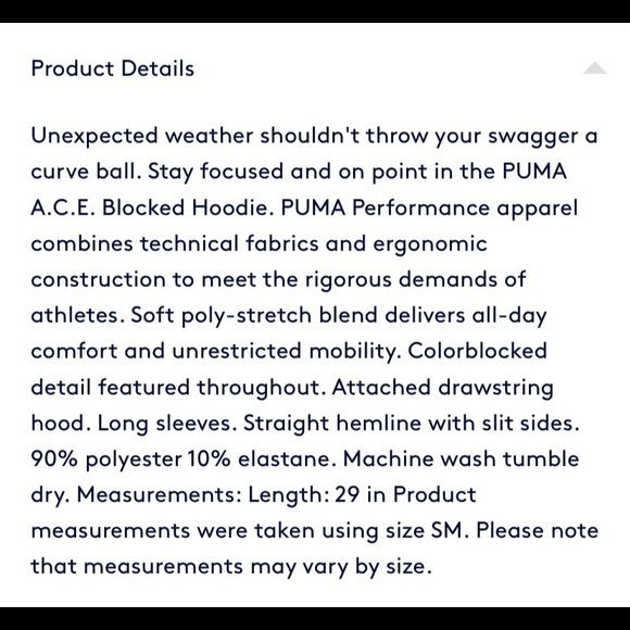 Puma long hoodie M - Picture 8 of 8